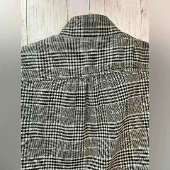 Guess 3/4 Sleeve Jacket size Small Black/White Fall/Winter - Picture 6 of 14